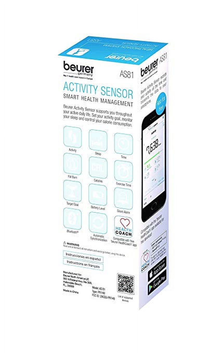 Beurer Bluetooth Smart Activity Sensor Fitness Tracker with Sleep Monitor, NIB Beurer Bluetooth Smart Activity Sensor Fitness Tracker with  main image 3