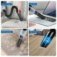 Kibhous Protable Car Vacuum Cleaner, 120W Car Vacuum Cleaners Cordless