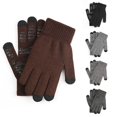 thumbnail image 3 of Azul 1 par de guantes térmicos suaves y cálidos de invierno para hombre/mujer, 3 of 5