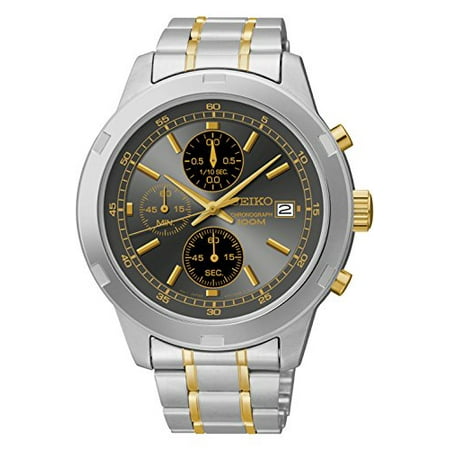 Seiko - MEN?S CHRONOGRAPH STAINLESS STEEL WATER RESIST WATCH SKS425P1 ...