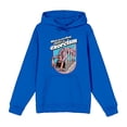 thumbnail image 5 of The Exorcist Excellent Day For An Exorcism Adult Blue Long Sleeve Hoodie-Medium, 5 of 7