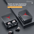 thumbnail image 3 of Audifonos in-ear gamer inalámbricos BLOOSOM negro Con luz LED, 3 of 5