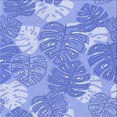 thumbnail image 1 of Ahgly Company Indoor Square Patterned Blue Ribbon Blue Area Rugs, 5' Square, 1 of 6