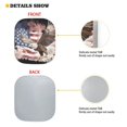 thumbnail image 2 of KUIFORTI 2 Pack Car Windshield Sun Shade for Women Men,Cute Windshield Cover Foldable Sunshade Universal for SUV Trucks,Car Shade Front Windshield, Eagle 4th of July Flag, 2 of 5