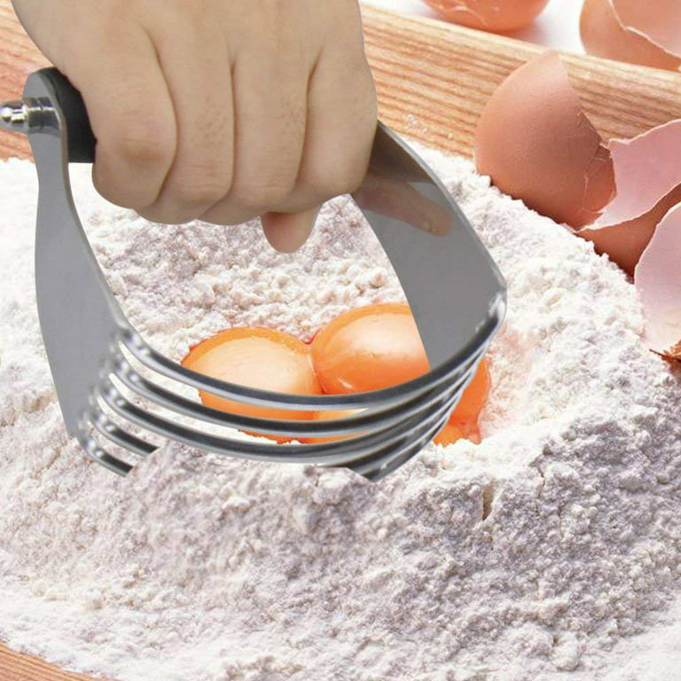 Stainless Steel Dough Blender Pastry Cutter Flour Butter Mixer Pastry  Blender With Rubber Handle Biscuit Pizza Cutter Chopper - Baking & Pastry  Tools - AliExpress