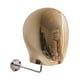 thumbnail image 2 of Cabeza de maniquí para colgar en la pared, soporte para exhibición de pelucas, sombrero de cabeza de maniquí desmontable Oro, 2 of 8