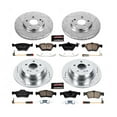thumbnail image 3 of PowerStop Front and Rear Z23 Evolution Sport Carbon-Fiber Ceramic Brake Pad and Drilled & Slotted Rotor Kit Fits: MERCEDES-BENZ Select Models K4511, 3 of 10