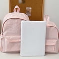 thumbnail image 6 of Fgnfyis Girls School Backpack Minimalist Style Large Capacity Casual Lightweight Fresh Junior Senior High Students Kids Backpack Pink, 6 of 7