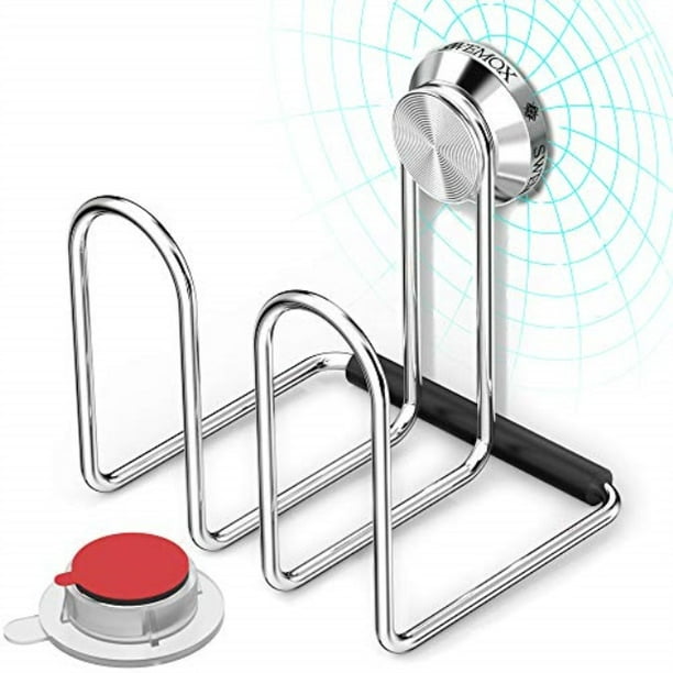 Sponge Holder For Kitchen Sink Caddy With Neodymium Magnetic Detachable Sponge Holder Rust Proof Stainless Steel Kitchen Accessories In Sink Sponge Holder For Sponge Caddy No Suction Adhesive Need Walmart Com