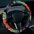 thumbnail image 2 of Cactus 14.5 Inch Printing PVC Leather Auto Accessories Car Wheel Cover Steering Wheel Covers Car Wheel Covers, 2 of 6
