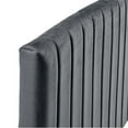 thumbnail image 4 of Pemberly Row Modern Performance Velvet Full/Queen Headboard in Charcoal, 4 of 11