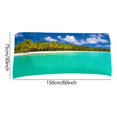 thumbnail image 3 of TERGAYEE Microfiber Beach Towel Super Lightweight Colorful Bath Towel Sandproof Beach Blanket Multi-Purpose Towel For Travel Swimming Pool 30x60 Inch, 3 of 4