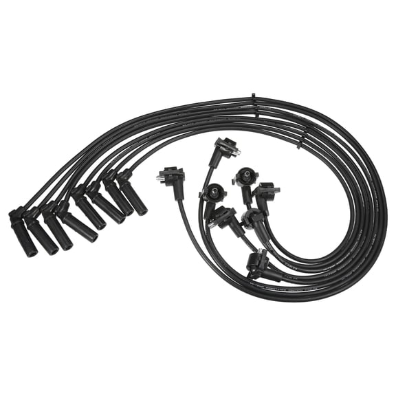 Unique Bargains Car Spark Plug Coil Wires 7mm Fit for Ford Explorer for Mercury Mountaineer V8 5.0L 98-00 - Pack of 8