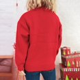 thumbnail image 5 of Chandail de Noël Rouge Moyen pour Femmes 3D Poupée Décorée Automne et Hiver Chandail Décontracté, 5 of 5