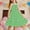 Green, variant on LADIGASU 2-12 Years Girls' Summer Casual Sleeveless Round Neck Button With Pockets Dress