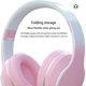 thumbnail image 5 of Auriculares Bluetooth, Auriculares inalámbricos, Auriculares Bluetooth plegables con chip metálico, Tarjeta FM enchufable, Auriculares Bluetooth, 5 of 8