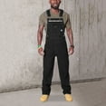 thumbnail image 2 of toraway Cargo Pants for Men Work Out Mens Back Strap Denim Rompers Denim Cargo Pants Rompers European and American Jeans XL, 2 of 4