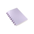 thumbnail image 2 of Plain Color Button Fastened A5 Ring Notebook, Reusable Ring Binder Journal, School Office Meeting Planner, Multi Color Cover, Removable Pages For Easy Organizing, Durable Everyday Use, 2 of 6
