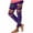 A100-Purple, variant on Purple Mardi Gras Yoga Pants Ribbon Bow Print Festival Leggings Soft Brushed Holiday Tights Purple,M