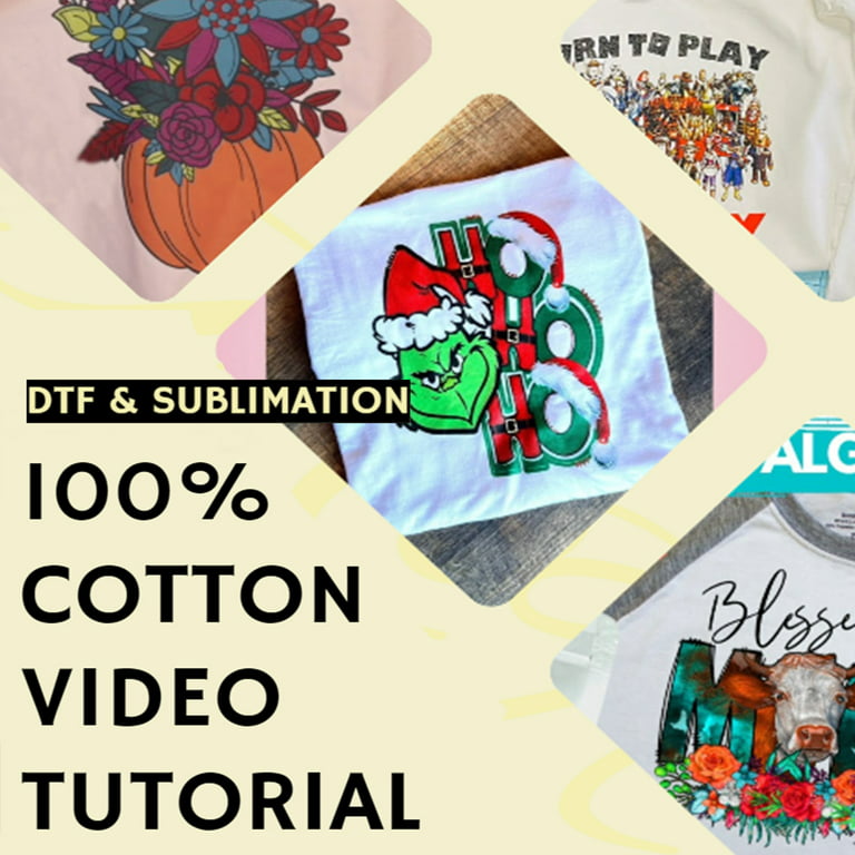 Game Changer in Sublimation DTF Transfer Film - Fun Stuff Crafts