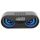 thumbnail image 1 of Altavoz Multifunción Bluetooth5.0 Con Reloj TF Negro Sunnimix Barra de sonido, 1 of 8