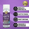 thumbnail image 6 of Aleene's Acrylic Spray Sealer Finish Variety Pack, 4 oz. 3-Pack - Gloss, Matte & Pearlescent Protective Coatings, 6 of 11