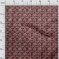 thumbnail image 3 of oneOone Rayon Maroon Fabric Batik Craft Projects Decor Fabric Printed By The Yard 56 Inch Wide, 3 of 5