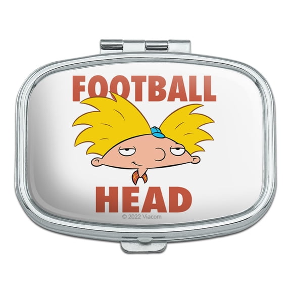 Hey Arnold! Football Head Rectangle Pill Case Trinket Gift Box