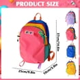 thumbnail image 4 of Lightweight Nylon Travel Daypack With Padded Straps Large Capacity Outdoor Hiking Camping Backpack Bag, 4 of 4