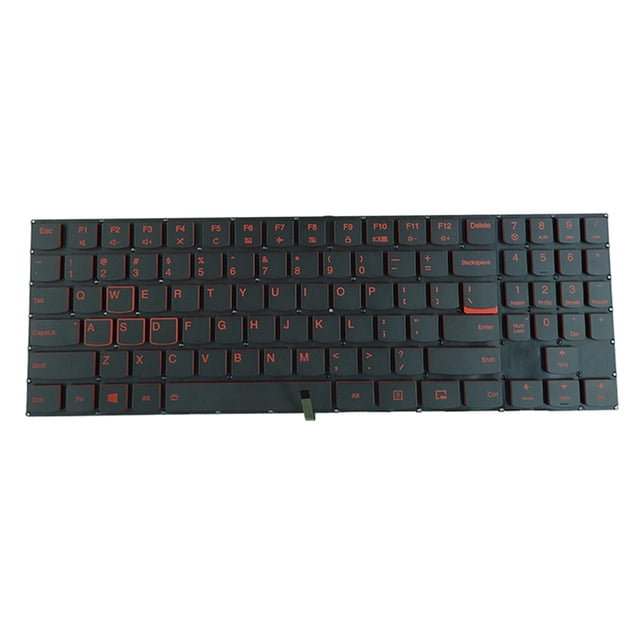 con diseño estadounidense retroiluminad Y7000P Y530 Y530-15ICH, reempza tu defectuoso, agrietado o . Soledad Teclado portátil