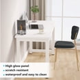 thumbnail image 6 of 55" Large Computer Desk, Modern Simple Style Study Writing Desk, Study Table Laptop Table for Home Office, 6 of 8