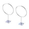 thumbnail image 1 of SHISUYAN Wall Mounted Storage Rack: 2pcs Basketball Football Display Storage Rack Metal Holder for Volleyball Soccer Exercise, 1 of 8