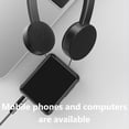 thumbnail image 4 of Necvior Unisex Children's Headphones, 3.5mm Connection Foldable for Portability, Comfort, 4 of 10