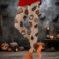 thumbnail image 2 of TGPMGRZ Halloween Leggings for Women Tummy Control Stretch Soft Yoga Pants for Workout Gym #02 Khaki, Size M, 2 of 4