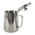 thumbnail image 4 of Tasse à café en acier inoxydable avec couvercle pour café latte art (1 000 ml), 4 of 14