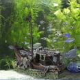 thumbnail image 1 of Adornos de Acuario Ndcxsfigh Barco Artificial Resina Decoración, 1 of 8