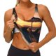 thumbnail image 3 of Fotbe Hawaiian Sunset Beach Sujetador Deportivo Largo sin Aros para Mujer con Almohadillas y Soporte Medio, Transpirable y Absorbente, Camiseta Tipo Chaleco o Tank Top-X-Large, 3 of 8