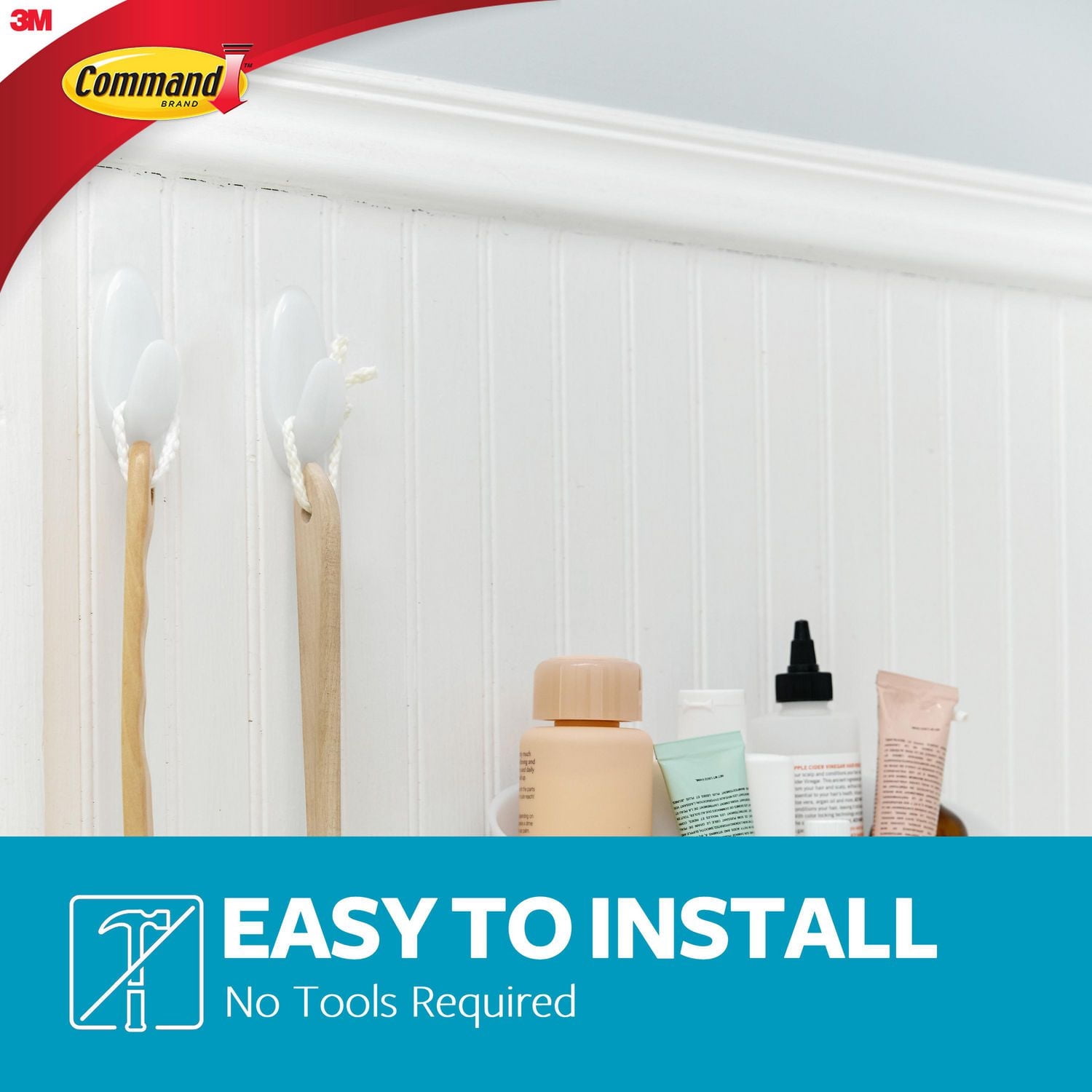 Command™ Bath Towel Hooks Bath17-3ESF