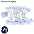 thumbnail image 1 of LED String Light String Light Ghost Shape Festival Decoration 10/20/40 LEDs Halloween Fairy Lamp Ornament for Home, 1 of 6