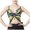 A-Army Green316, variant on Women's Sequined Bras Push Up Strappy Back Bra Backless Support Stylish Belly Dance Stage Party Performance Bras