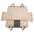 thumbnail image 1 of Ofertas Únicas 1 Pc Funda de Asiento de Coche Duradera para Mascotas Color Brillante Caqui Desmontable, 1 of 6