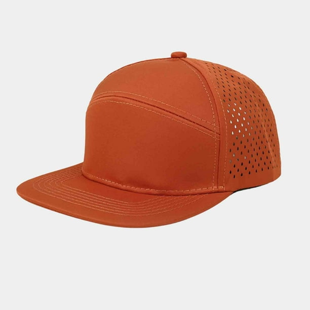 Sombreros unisex para hombre y mujer, ajustables, a juego, con protección solar, para senderismo, pesca, acampada, gorra de béisbol, de poliéster.