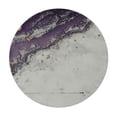 thumbnail image 4 of BANET Marble Round Table Cloth Washable Table Cover for Decoration Kitchen Dining Room,Purple Round 46"-50, 4 of 8