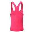 thumbnail image 4 of Chaleco deportivo para mujer Fitness Gym Stretch Camisas sin mangas Fluorescencia Verde M Pink M SM SunniMix Chaleco deportivo, 4 of 8