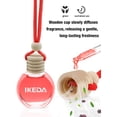 thumbnail image 3 of Car Air Freshener: Hanging Car Odor Air Freshener | 10 Hanging Car Perfumes | Long-lasting Scent | Strong Fragrance Diffuser, Suitable for Cars and Homes (Cherry), 3 of 5