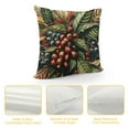 thumbnail image 4 of PRATYUS Throw Pillow Cover Christmas Pattern from Holly Berries Pine Branches and Leaves Pillowcase Home Decorative Square Pillow Case Cushion Cover 20x20in, 4 of 5