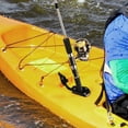 thumbnail image 4 of Ettsollp Universal Kayak Pole Flush Mount Fishing Rod Holder Bracket Rack with Cap Cover-Black, 4 of 8