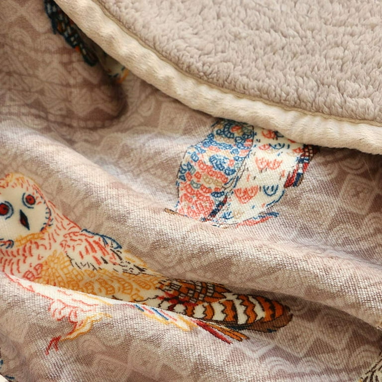 Owl sherpa 2025 blanket