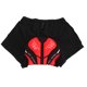 thumbnail image 3 of Ropa interior de ciclismo para hombres y mujeres 3D acolchado de silicona transpirable de secado rápido pantalones cortos de bicicleta de montaña forro para montar en carretera de verano negro L, 3 of 10