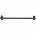 thumbnail image 4 of Classic Traditional 24" Grab Bar with Brass Construction - Finish: Polished Nickel, 4 of 7